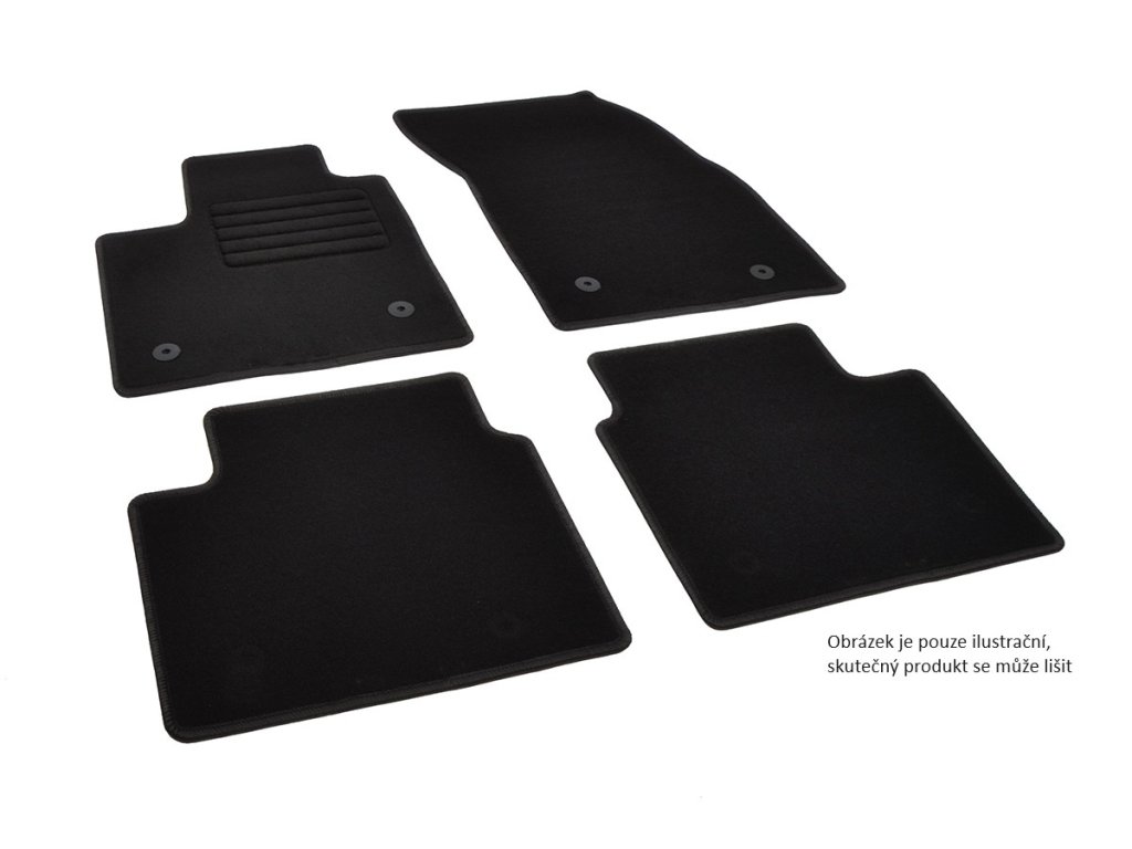 Textilní autokoberce Standard pasující na Kia Sportage HEV 5m 2022-
