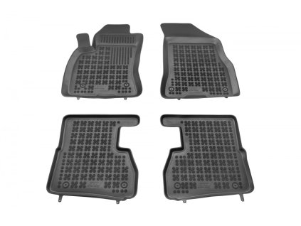 Plastové autokoberce Fiat Doblo II (5+7 míst) 2010-