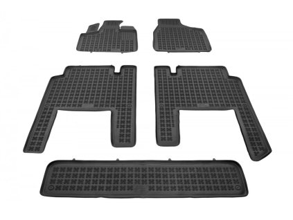 Plastové autokoberce Lancia-Chrysler VOYAGER V (7 míst) 2007-