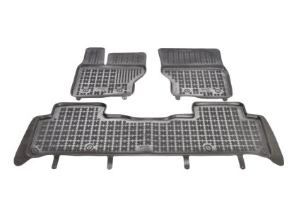 Plastové autokoberce Land Rover DISCOVERY V (7 míst) 2017-