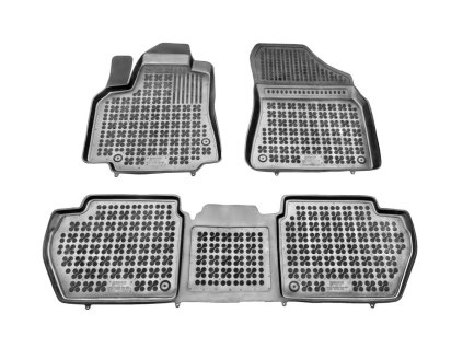 Plastové autokoberce Peugeot PARTNER II - přední 2008-2018