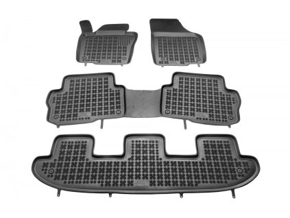 Plastové autokoberce Seat ALHAMBRA II (7 míst) 2010-