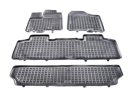 Plastové autokoberce Toyota Sienna III (7 míst) 2010-