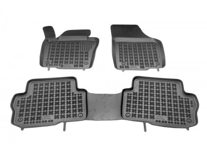Plastové autokoberce Volkswagen SHARAN II- přední, střední (5 míst) 2010-