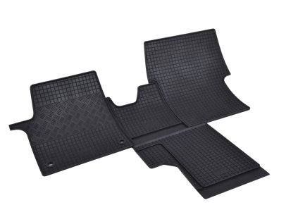 Gumové autokoberce RIGUM pasující na PEUGEOT Traveller 2m + tunel (4 díl) 2016-