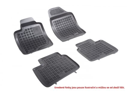 Plastové autokoberce Ford Ranger 2m 2011-2015