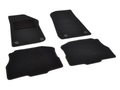 Textilní autokoberce Standard pasující na Jeep Wrangler 4xe PHEV 21- 5m