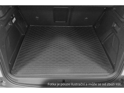 Gumová vana pasující do kufru VW T6 Transporter L2/ Caravelle L2 2015-