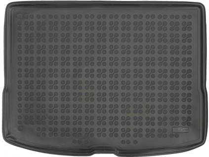 Gumová vana do kufru REZAW Kia NIRO II Hybrid (HeV), horní poloha kufru, s rezervní pneumatikou nepravidelného rozměru (úspora místa, menší než standardní pneumatika), se sadou nářadí umístěnou v kufru 2022-