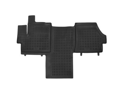 Plastové autokoberce Citroen JUMPER II zpevněná část u řidiče 2014-