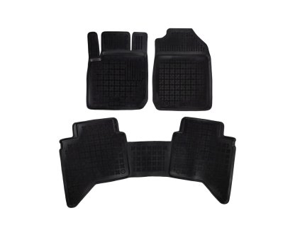 Plastové autokoberce Isuzu D-MAX III 4dv, Double cab 2020-