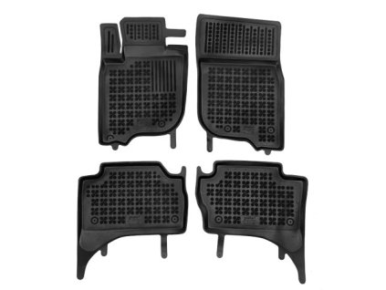 Plastové autokoberce Mitsubishi L200 V, Double cab 2019-