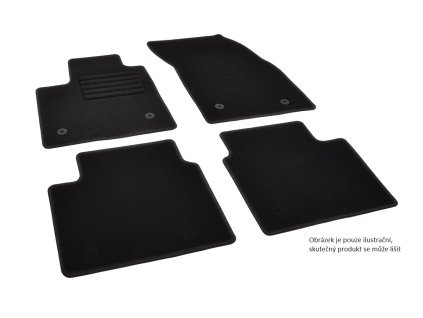 Textilní autokoberce Standard pasující na VW New Beetle 1998-2011