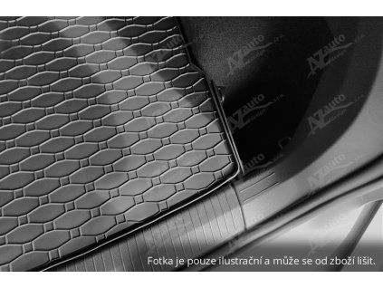 Gumová vana pasující do kufru Citroen ëC3 2025-