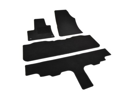 Textilní autokoberce Standard pasující na Nissan Townstar combi L2 7m 2021-