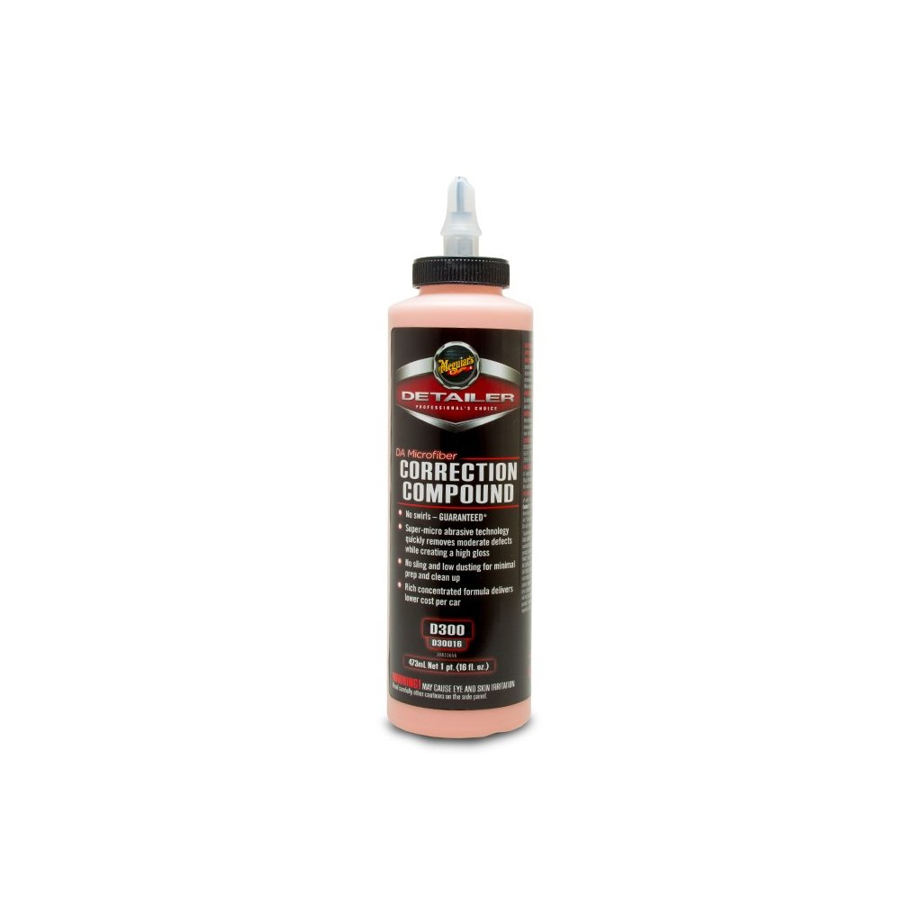 Korekční leštěnka pro použití s mikrovláknovými kotouči - Meguiar's DA Microfiber Correction Compound - 473 ml