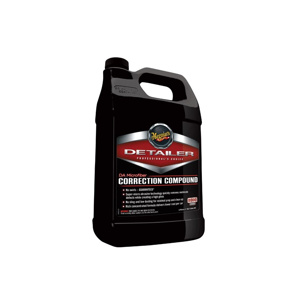 Meguiar's DA Microfiber Correction Compound - korekční leštěnka pro použití s mikrovláknovými kotouči, 3,78 l