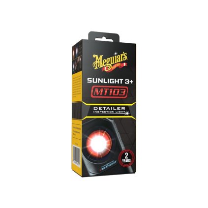 Meguiar's Sunlight 3+ - detailingová lampa pro hledání defektů laku, nastavitelná teplota světla a intenzita