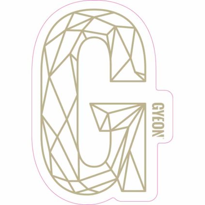 Gyeon G Sticker Gold 200x131.3 mm