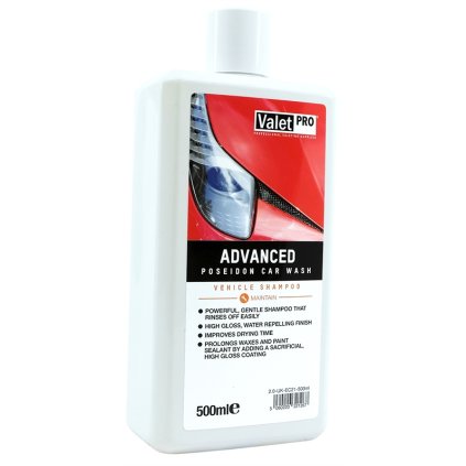 ValetPro Advanced Poseidon Car Wash 500 ml autošampon s voskem