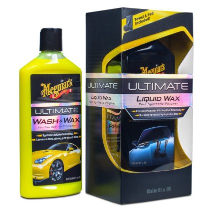 Sada pro mytí a ochranu laku - Meguiar's Ultimate Wash & Wax Kit