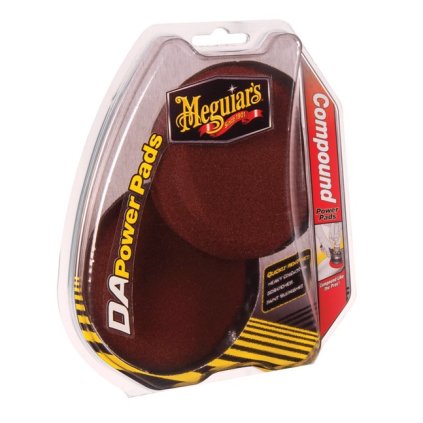 Meguiar's DA Compound Power Pads - sada korekčních kotoučů pro orbitální leštičky a DA Power System, 3" / 75 mm