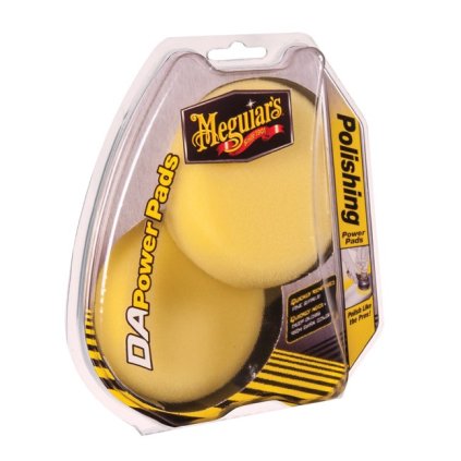 Meguiar's DA Polishing Power Pads - sada lešticích kotoučů pro orbitální leštičky a DA Power System, 3" / 75 mm