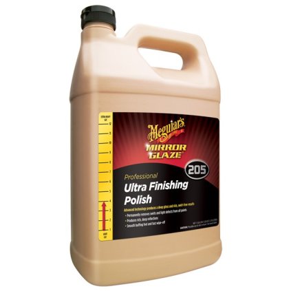 Meguiar's Ultra Finishing Polish - nejoblíbenější profesionální finišovací leštěnka pro maximální lesk, s nízkým obsahem super-mikroabraziv, 3,78 l
