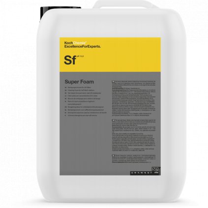 Alkalická aktivní pěna pro předmytí auta Koch Chemie Super Foam 11 litrů
