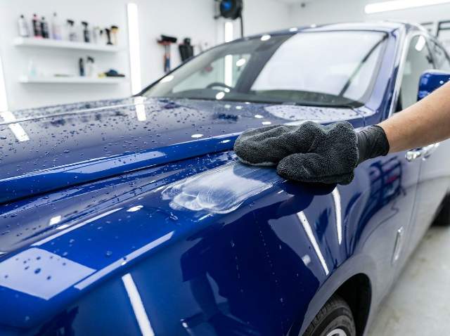 Leštenie karosérie automobilu autokozmetikou