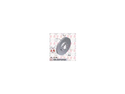 27069 brzdovy kotouc predni zimmermann audi 100 a4 a6