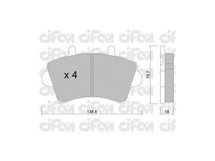 Brzdové desky přední Nissan Interstar