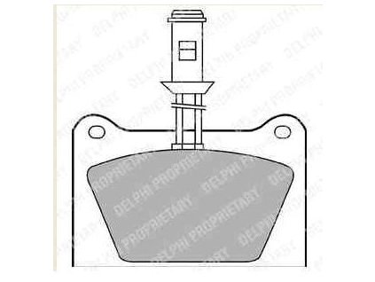 40785 brzdove desticky predni austin rover metro