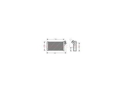41865 radiator topeni fiat scudo ulysse