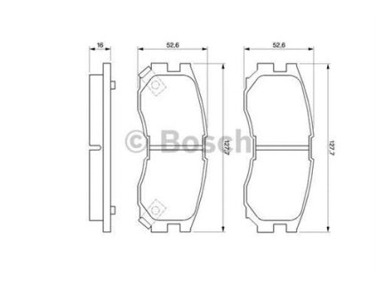 44613 brzdove desticky predni mitsubishi colt iii iv eclipse i ii fto galant iv v vi lancer iv v santamo space runner space wagon