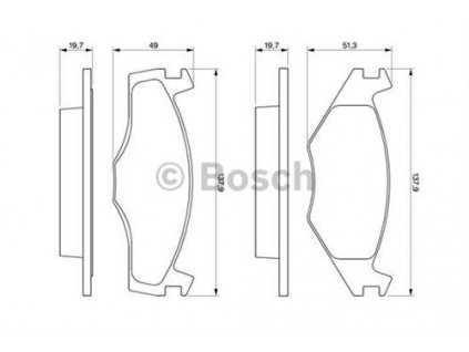 44625 brzdove desky predni seat cordoba ibiza ii toledo i