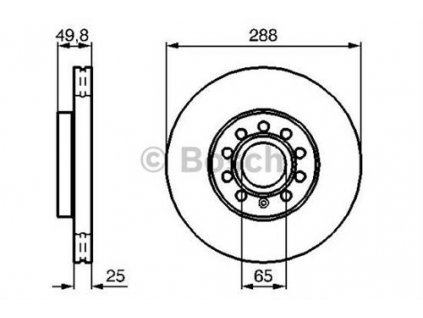 44700 brzdovy kotouc predni vw beetle caddy iii eos golf plus golf v vi vii jetta iii iv scirocco touran