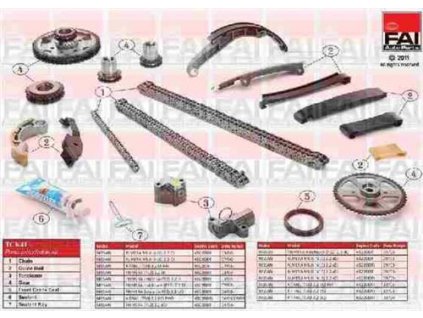 47532 sada rozvodoveho retezu nissan almera ii primera x trail