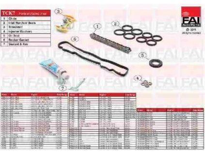 47610 sada rozvodoveho retezu ford c max fiesta fiesta vi focus c max focus ii fusion