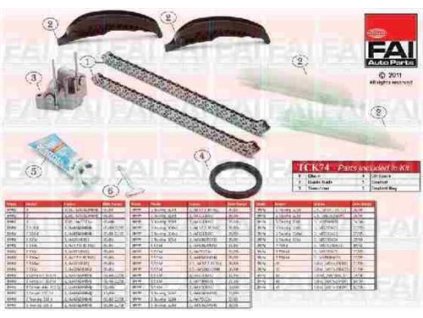 47625 sada rozvodoveho retezu bmw 1 3 5 6 7 x3 x5 x6
