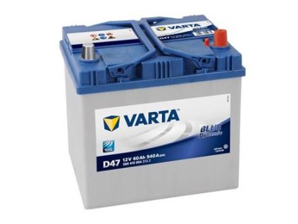 51240 varta autobaterie blue 60ah 540a 12v p
