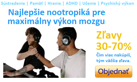 Najlepšie nootropiká pre maximálny výkon mozgu pomáhajú sústredenosti