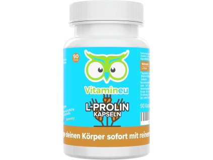L-Proline Autolux 500mg prírodné nootropikum pre deti na podporu sústredenia a pamäti