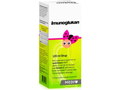 Najlepší beta glukán Imunoglukan pre deti - Hliva sirup - Predaj