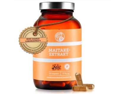 Najlepšie Maitake Autolux liečivá vitálna huba v skle na imunitu a cholesterol