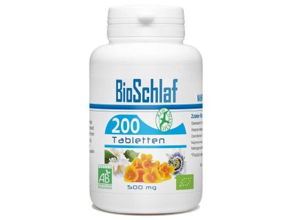 Bioschlaf prírodné tabletky na spanie bez predpisu proti nespavosti a poruchám spánku