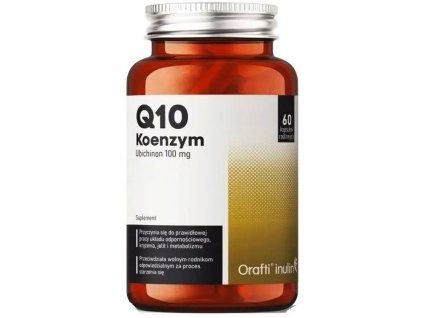 Ubichinon Koenzým Q10 Autolux 100 mg kapsuly pre prirodzenú podporu srdca a mitochondriálnu energiu.