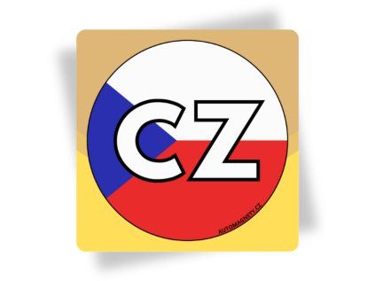 cz vlajka na auto