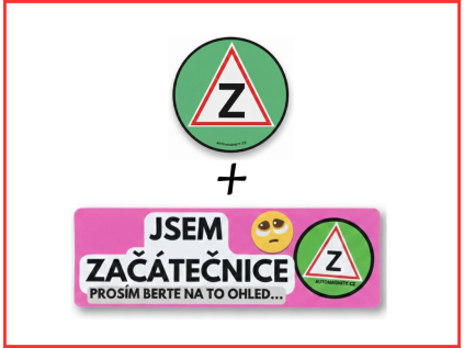 magnet na auto akce 1+1