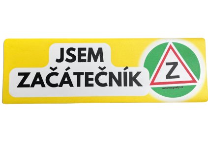 magnetka na auto jsem začátečník